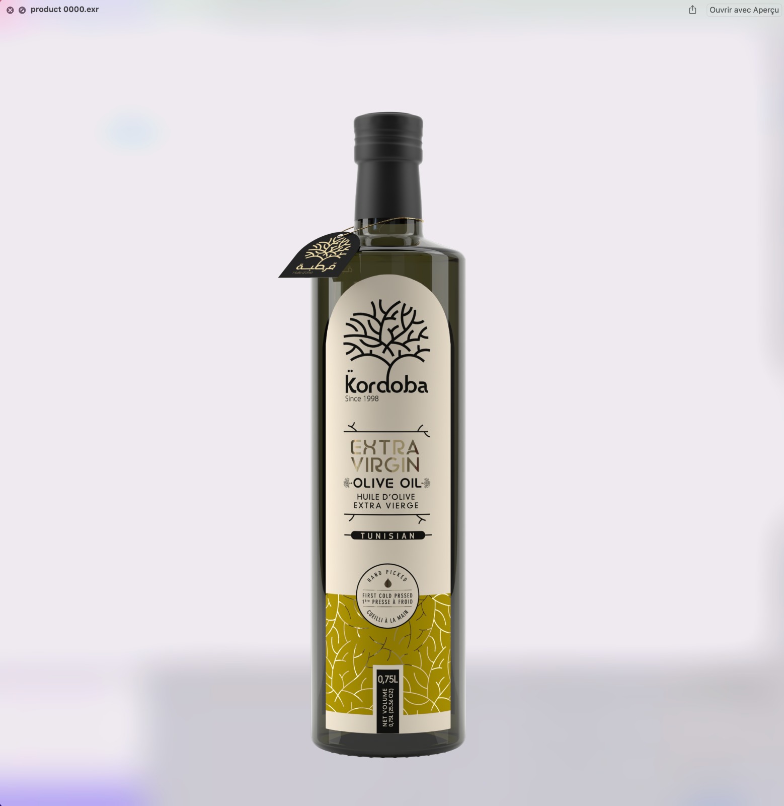 Kordoba - Extra Virgin Olive Oil - 750ml