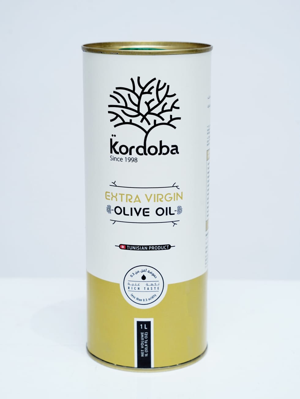 Kordoba - Extra Virgin Olive Oil - 1L TIN